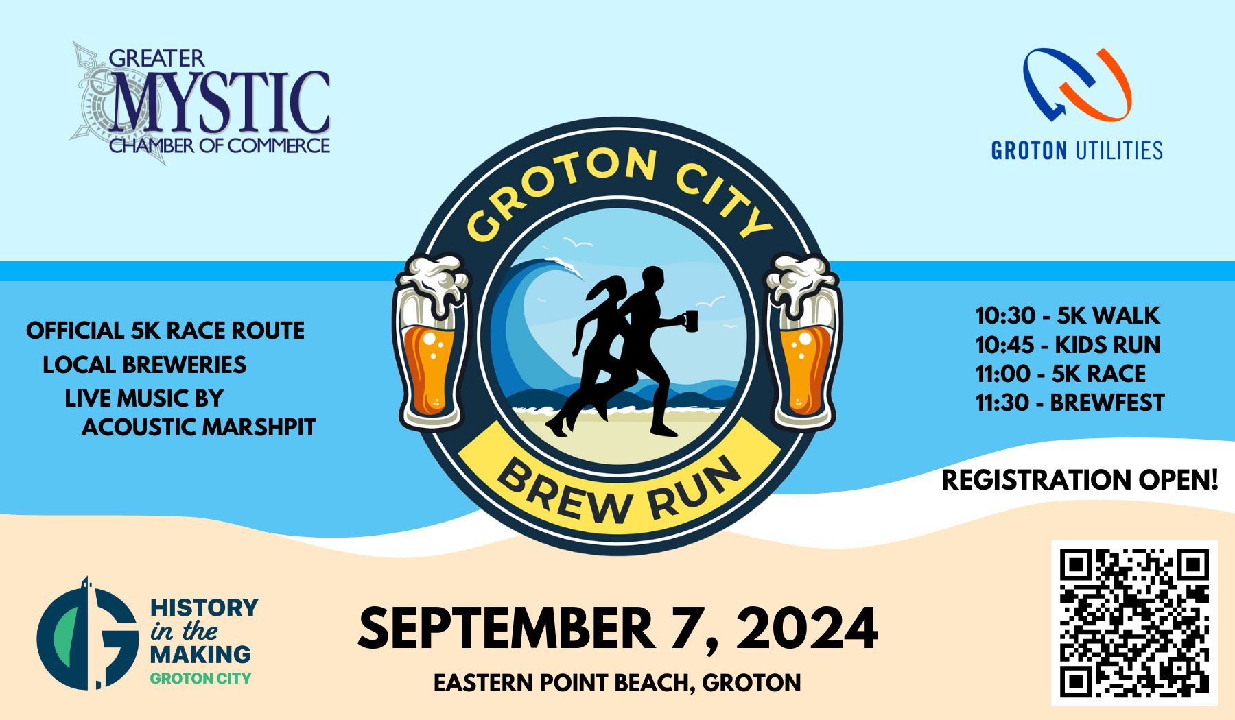 Groton City Brew Run 2024 - spotlight