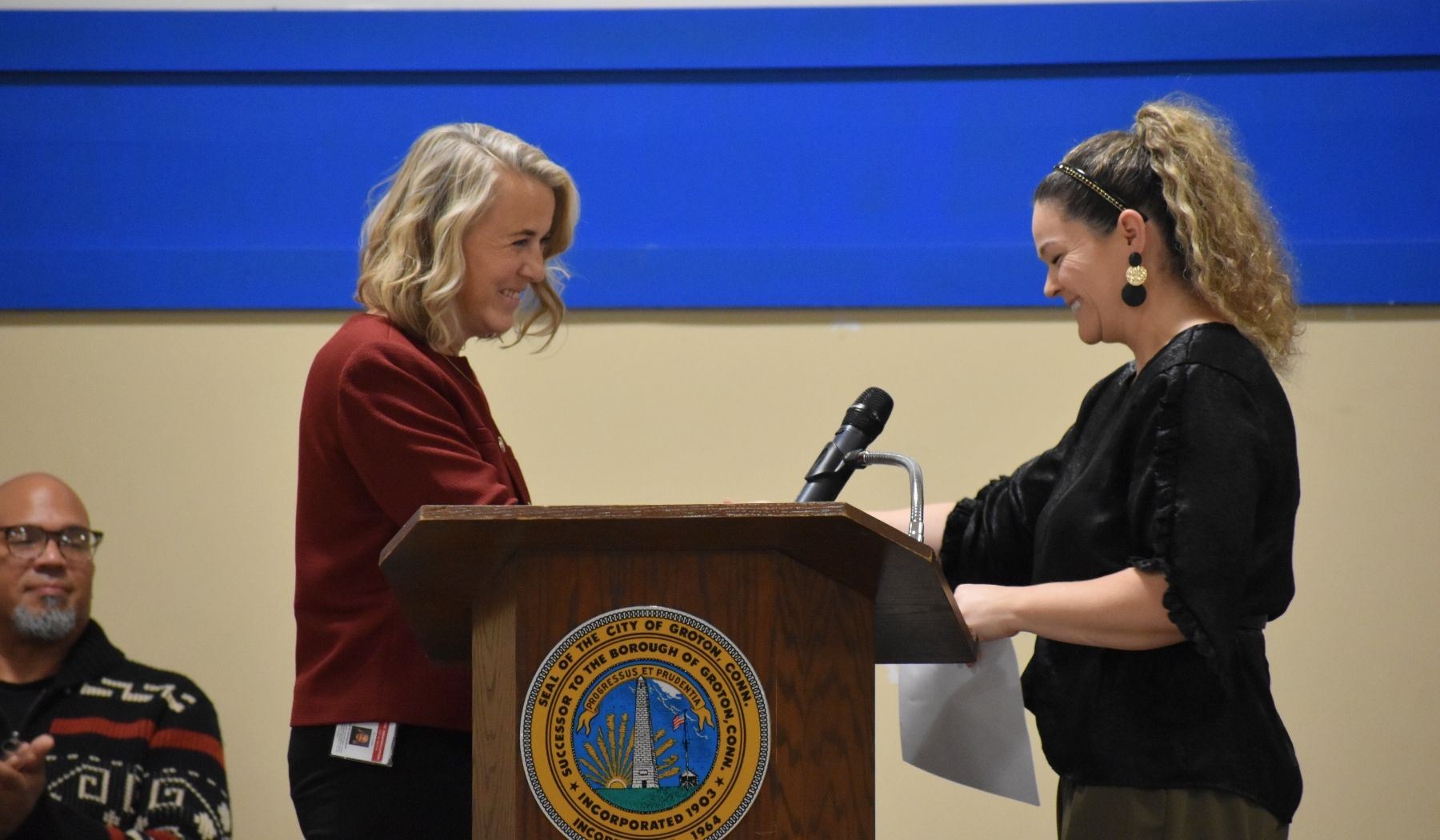 Mayor Jill Rusk Worn In - 1800x1050